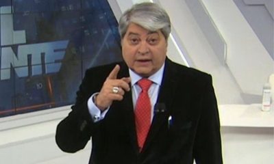 Datena apresentando o Brasil Urgente