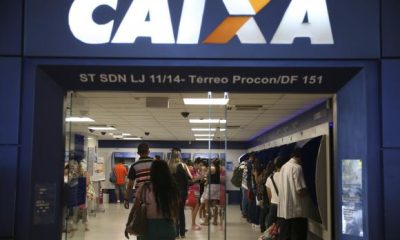 Faixa de unidade da Caixa Econômica Federal