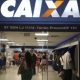 Faixa de unidade da Caixa Econômica Federal