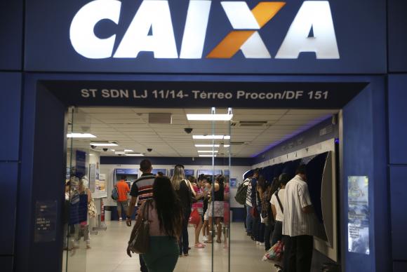 Faixa de unidade da Caixa Econômica Federal